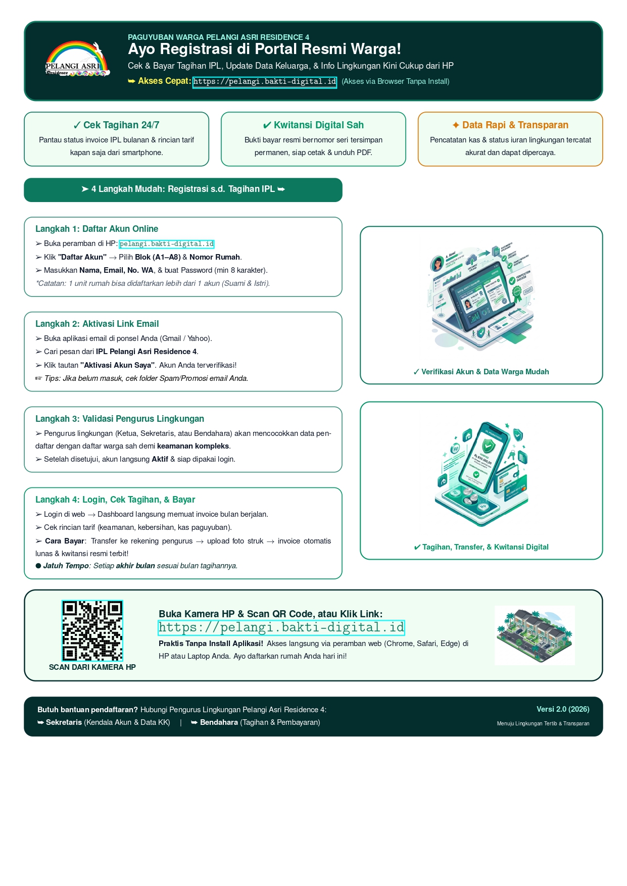 Ayo Registrasi di Portal Resmi Warga Pelangi...!